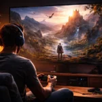 Solo gamer immersed in single player games with a story-driven experience in 2026