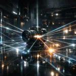 Real-Time Ray Tracing technology visualizing dynamic light reflections and global illumination inside a modern game engine environment