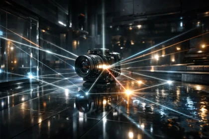 Real-Time Ray Tracing technology visualizing dynamic light reflections and global illumination inside a modern game engine environment