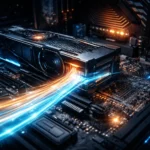 PCIe Bandwidth Scaling hardware data transfer between GPU and motherboard